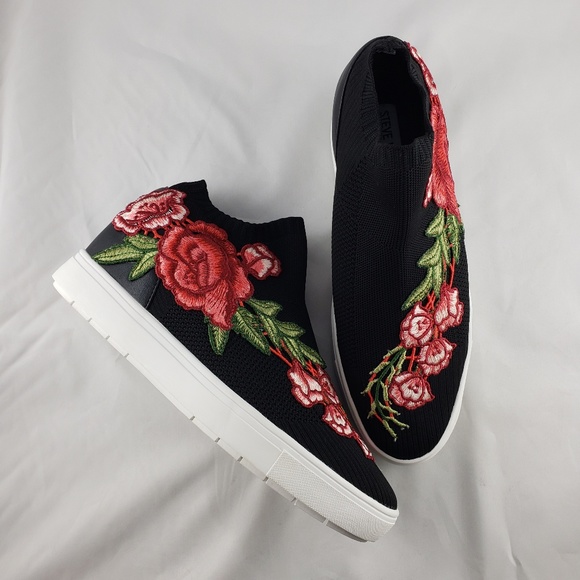steve madden embroidered shoes